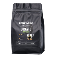 ALLNATURE Káva brazil espresso 250 g