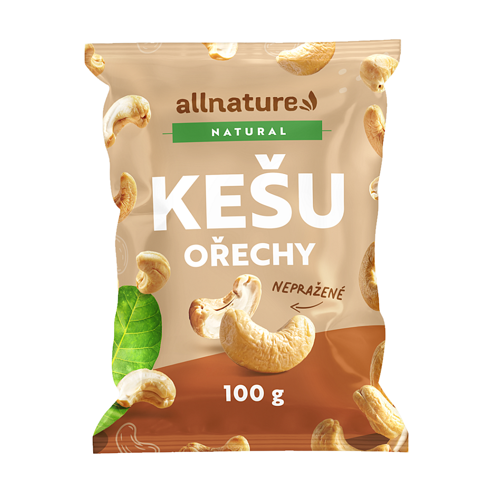 ALLNATURE Kešu jadrá 100 g
