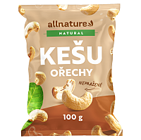 ALLNATURE Kešu jadrá 100 g