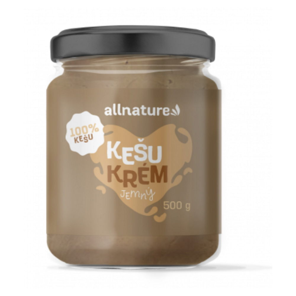 Allnature Kešu krém 100 % orechový krém 500 g kúpite na Mojalekaren.sk