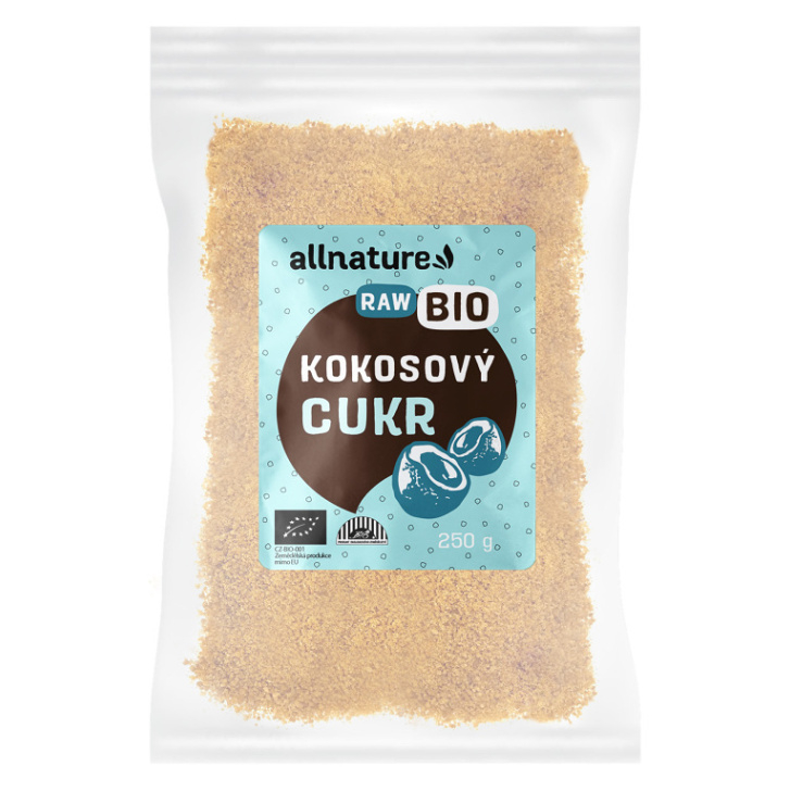 E-shop ALLNATURE Kokosový cukor BIO 250 g