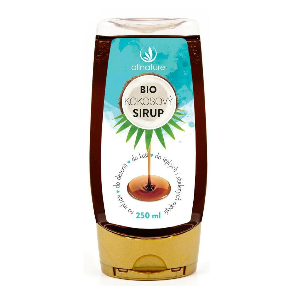 E-shop ALLNATURE Kokosový sirup BIO 250 ml