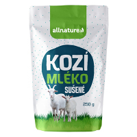 ALLNATURE Kozie sušené mlieko 250 g