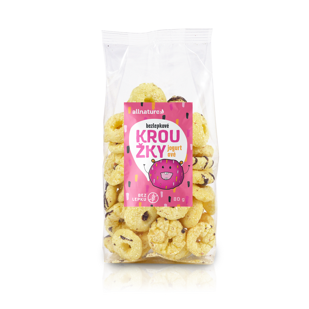 ALLNATURE Krúžky jogurtové 80 g kúpite na Mojalekaren.sk