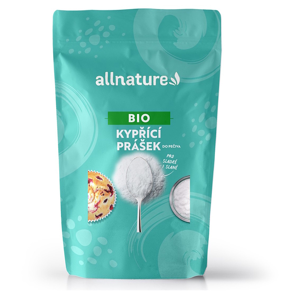 Allnature Kypriaci prášok do pečiva BIO kypriaci prášok v BIO kvalite 150 g kúpite na Mojalekaren.sk