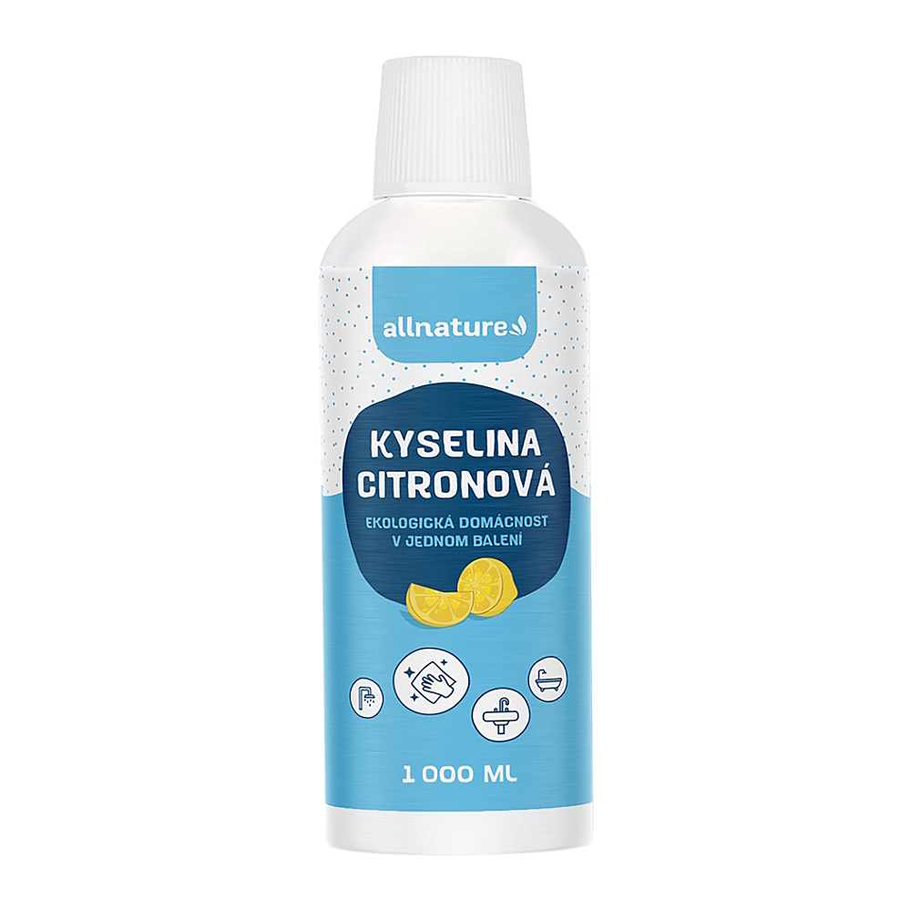 E-shop ALLNATURE Kyselina citrónová roztok 1000 ml