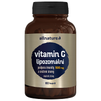 ALLNATURE Lipozomálny vitamín C 500 mg 60 kapsúl