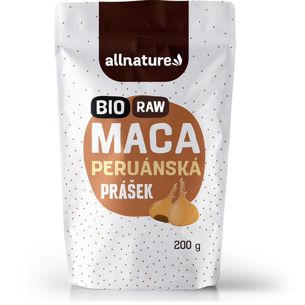 ALLNATURE Maca peruánska prášok BIO / RAW 200 g