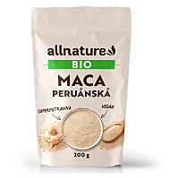 ALLNATURE Maca peruánska prášok BIO RAW 200 g