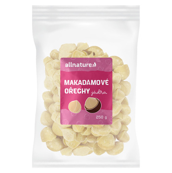 ALLNATURE Makadamové orechy 250 g
