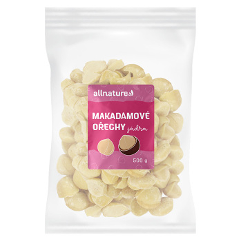 ALLNATURE Makadamové orechy 500 g