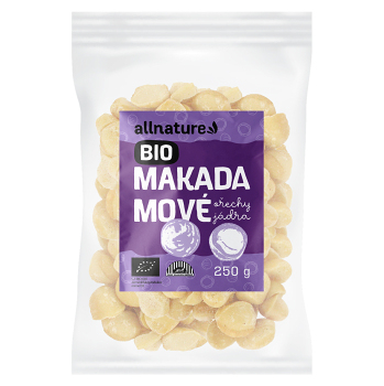 ALLNATURE Makadamové orechy 250 g BIO