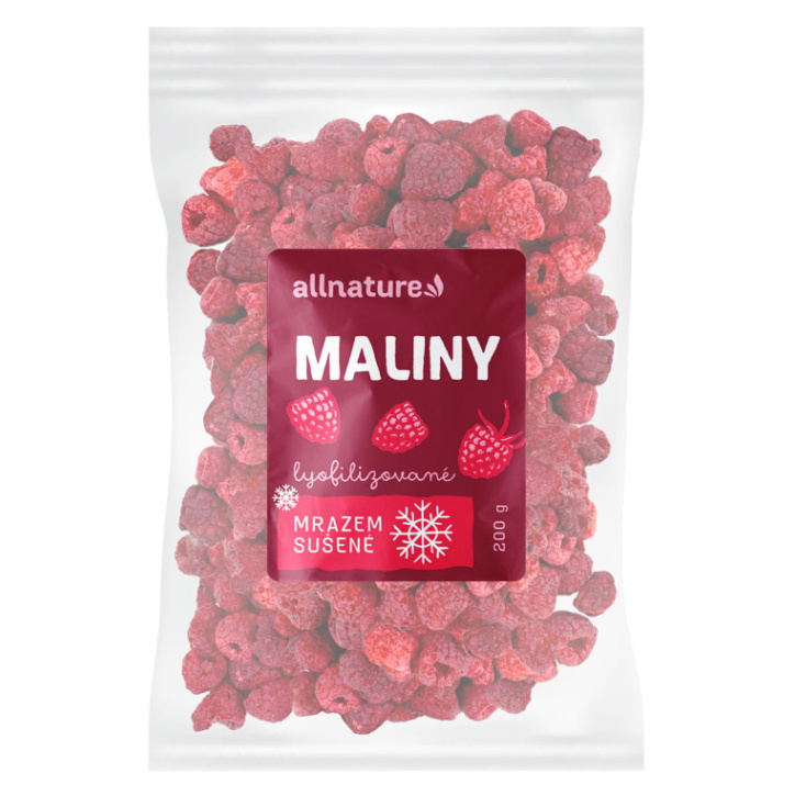ALLNATURE Malina sušená mrazom 200 g kúpite na Mojalekaren.sk