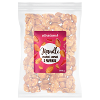 ALLNATURE Mandle lúpané pražené paprika 250 g