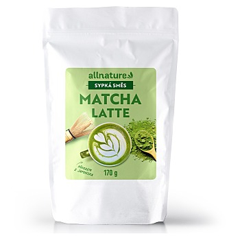 ALLNATURE Matcha latte 170 g (Matcha tea) - Viaczložkové, Sladké