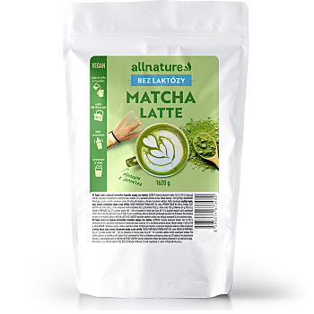 ALLNATURE Matcha latte bez laktózy 1620 g (Matcha tea) - Viaczložkové