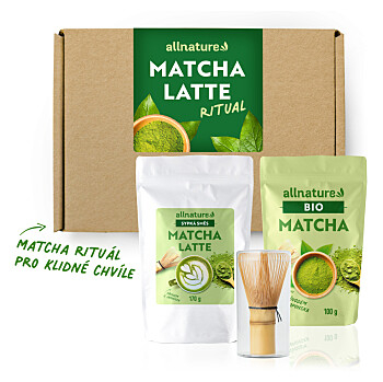 ALLNATURE Matcha latte ritual 3 kusy (Latté nápoje)
