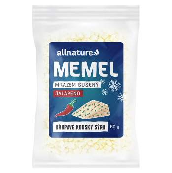 ALLNATURE Memel sušený mrazom s jalapeno 50 g
