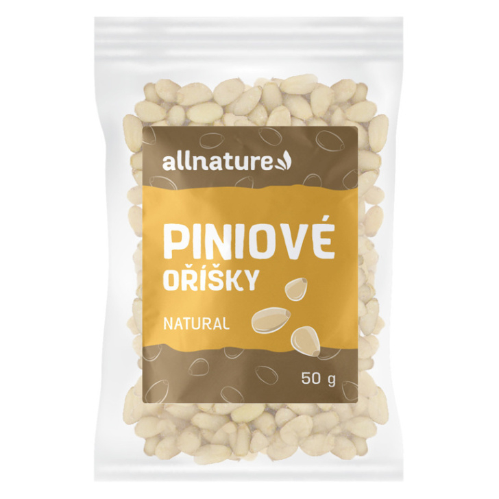Allnature Píniové oriešky semienka natural 50 g