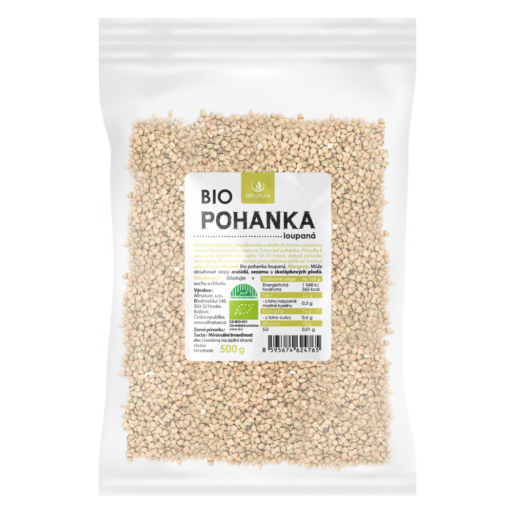 ALLNATURE Pohánka BIO 500 g