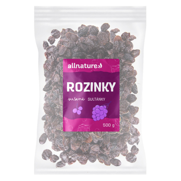 ALLNATURE Hrozienka 500 g kúpite na Mojalekaren.sk