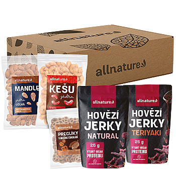 ALLNATURE Slané maškrtenie (Darčekové balenia potravín) - Slané, Viaczložkové