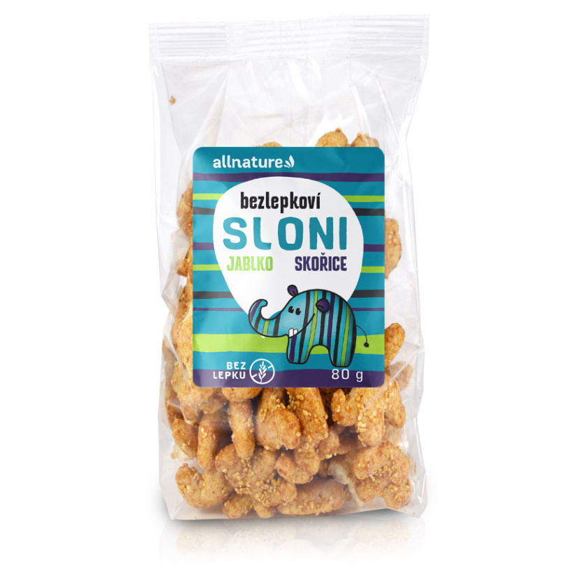 ALLNATURE Slony jablko-škorica 80 g kúpite na Mojalekaren.sk