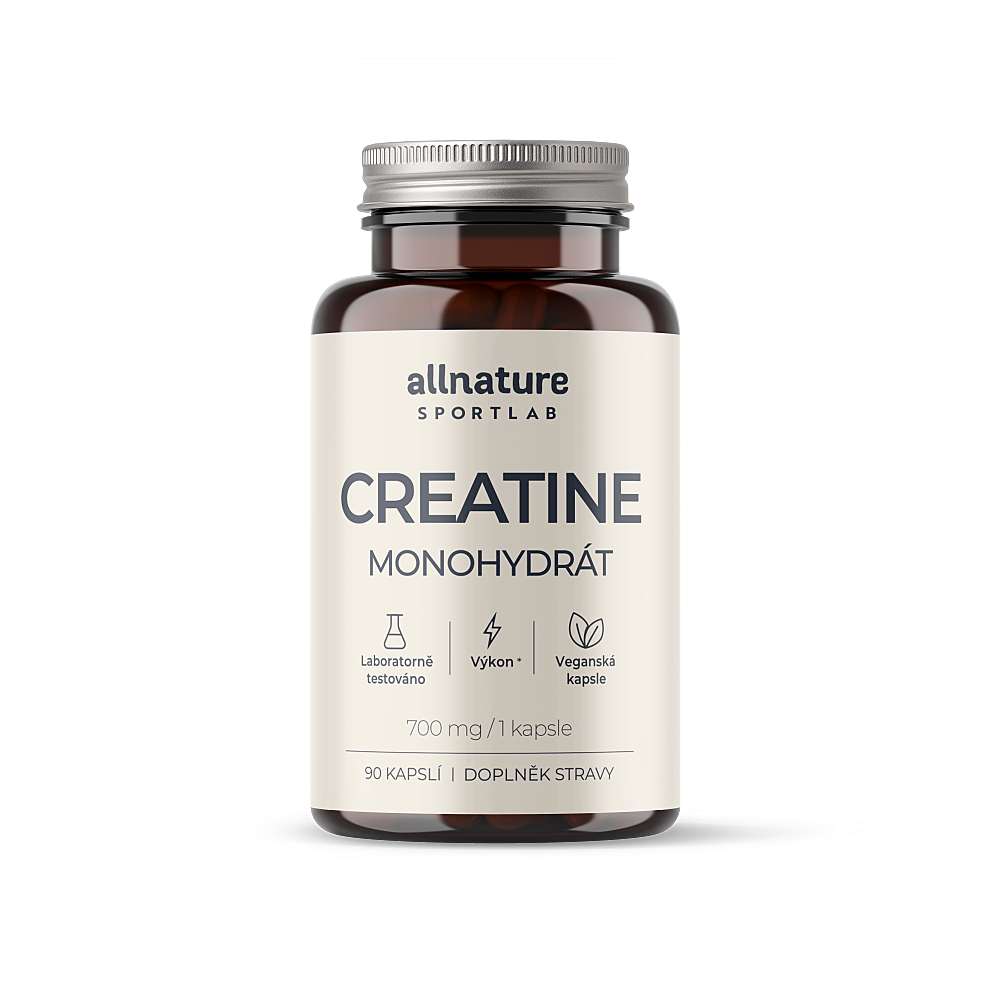 ALLNATURE Sportlab creatine monohydrát 90 kapsúl