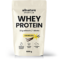 ALLNATURE Sportlab whey proteín vanilka 1000 g