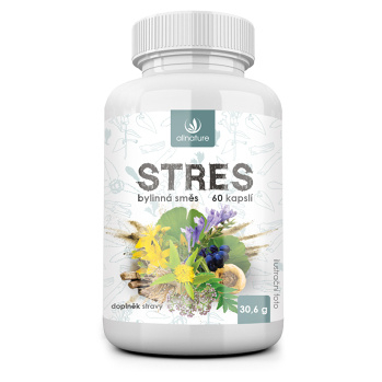 ALLNATURE Stres bylinný extrakt 60 kapsúl
