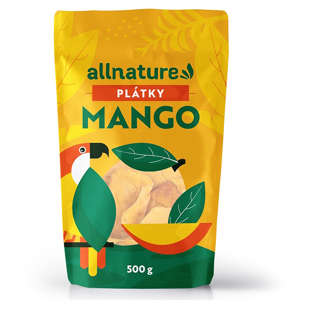 Allnature Mango exclusive sušené ovocie 500 g kúpite na Mojalekaren.sk