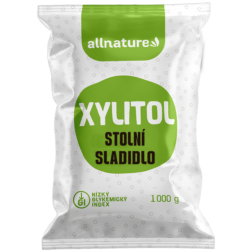 Allnature Xylitol prírodné sladidlo 1000 g kúpite na Mojalekaren.sk