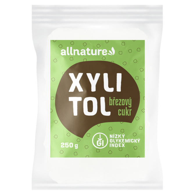 ALLNATURE Xylitol brezový cukor 250 g kúpite na Mojalekaren.sk