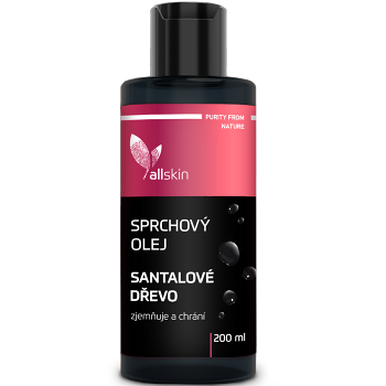 ALLSKIN Sprchový olej Santalové drevo 200 ml