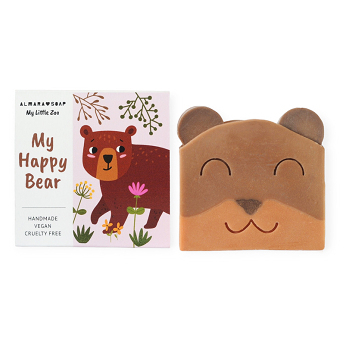 ALMARA SOAP My happy bear 100 ± 5 g (Mydlá a sprchové gély) - Čistiace, Penivé - obrázok 3/4