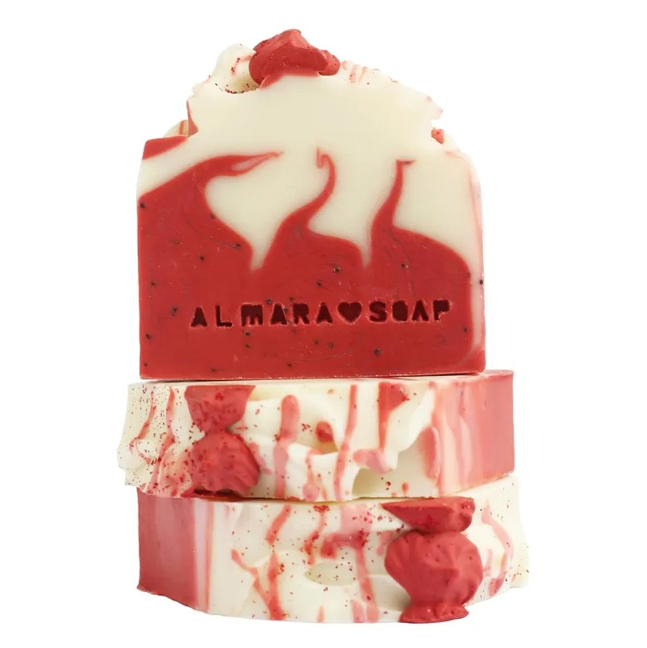 ALMARA SOAP Tuhé mydlo Strawberry & Cream 100 ± 5 g