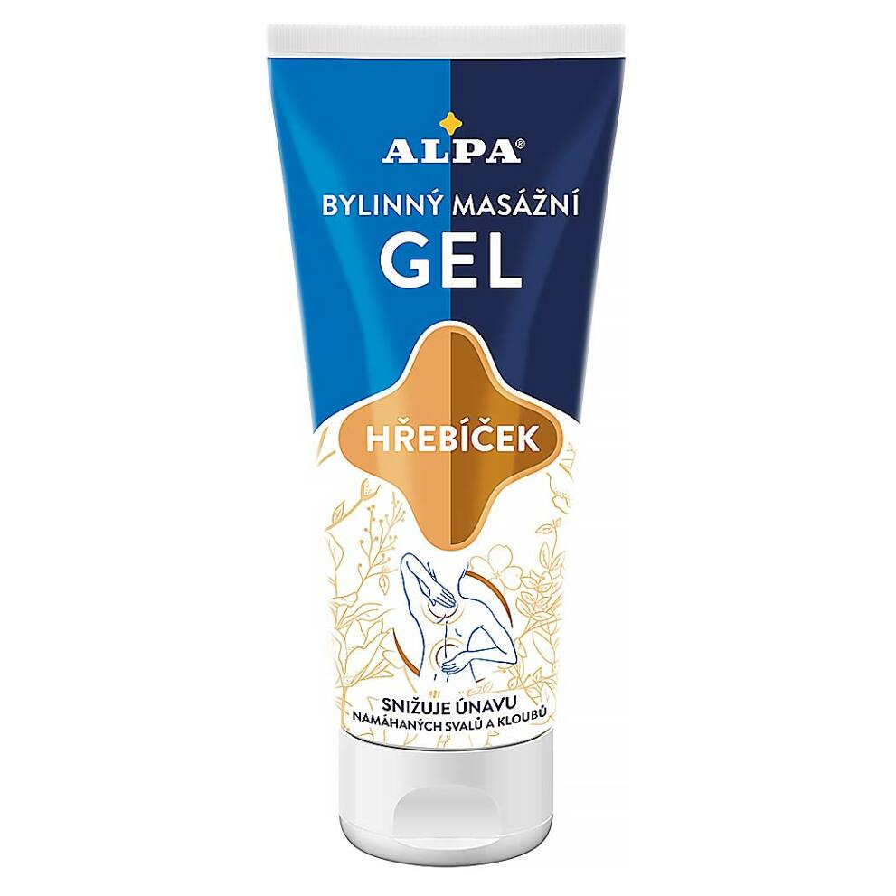 E-shop ALPA Klinček bylinkový masážny gél