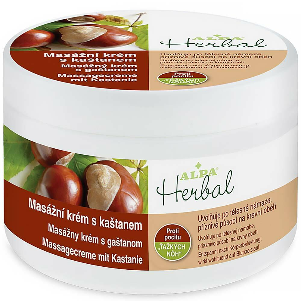 E-shop ALPA Herbal krém GAŠTAN 250 ml