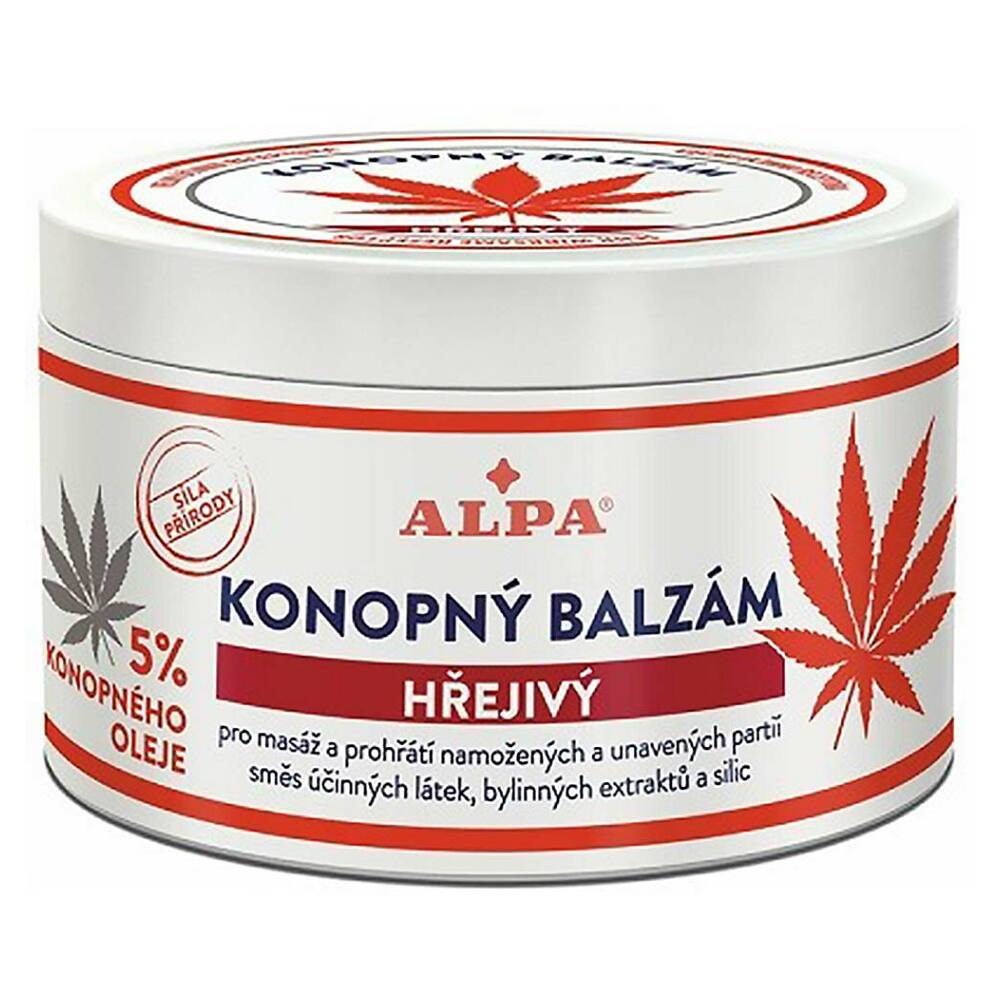 ALPA KONOPNÝ BALZAM hrejivý 250 ml kúpite na Mojalekaren.sk