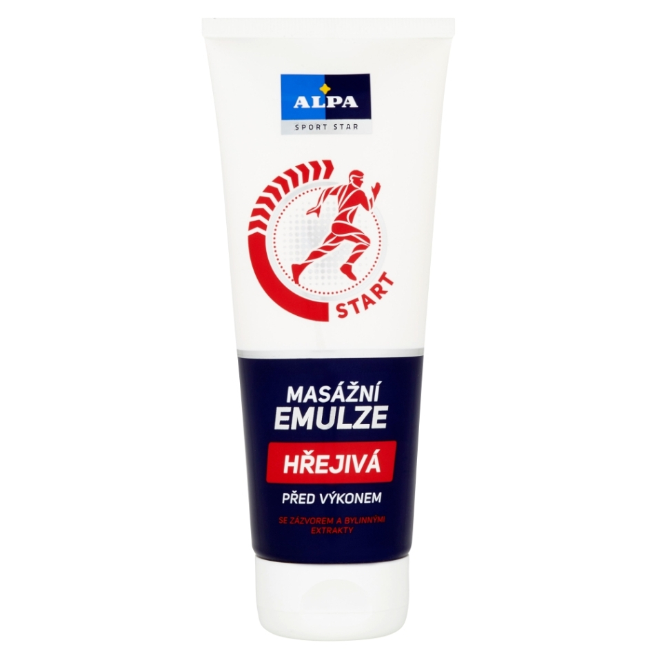 E-shop ALPA masážnych emulziám Hrejivé 210ml