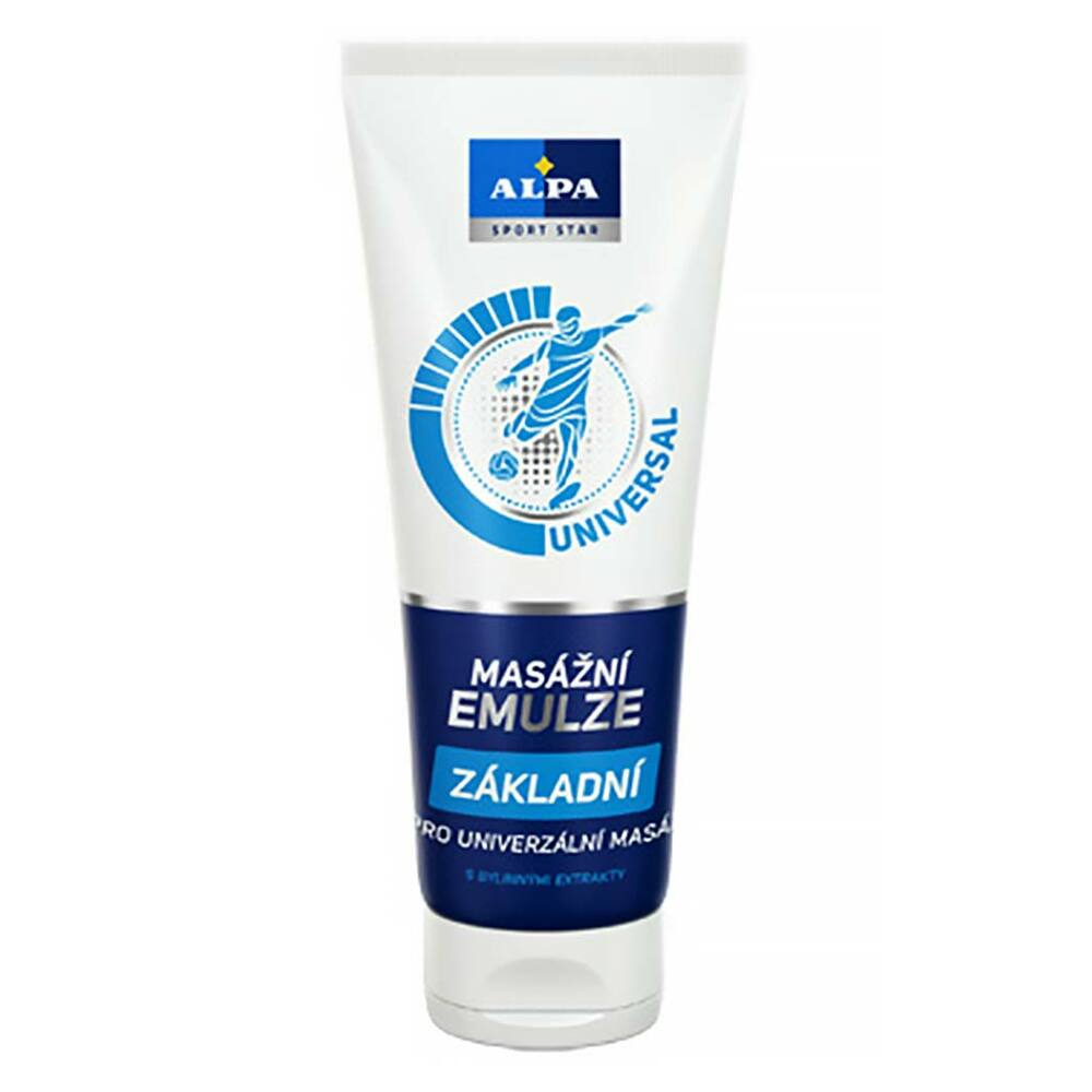 E-shop Alpa masážna emulzia základné + kreatín 210ml