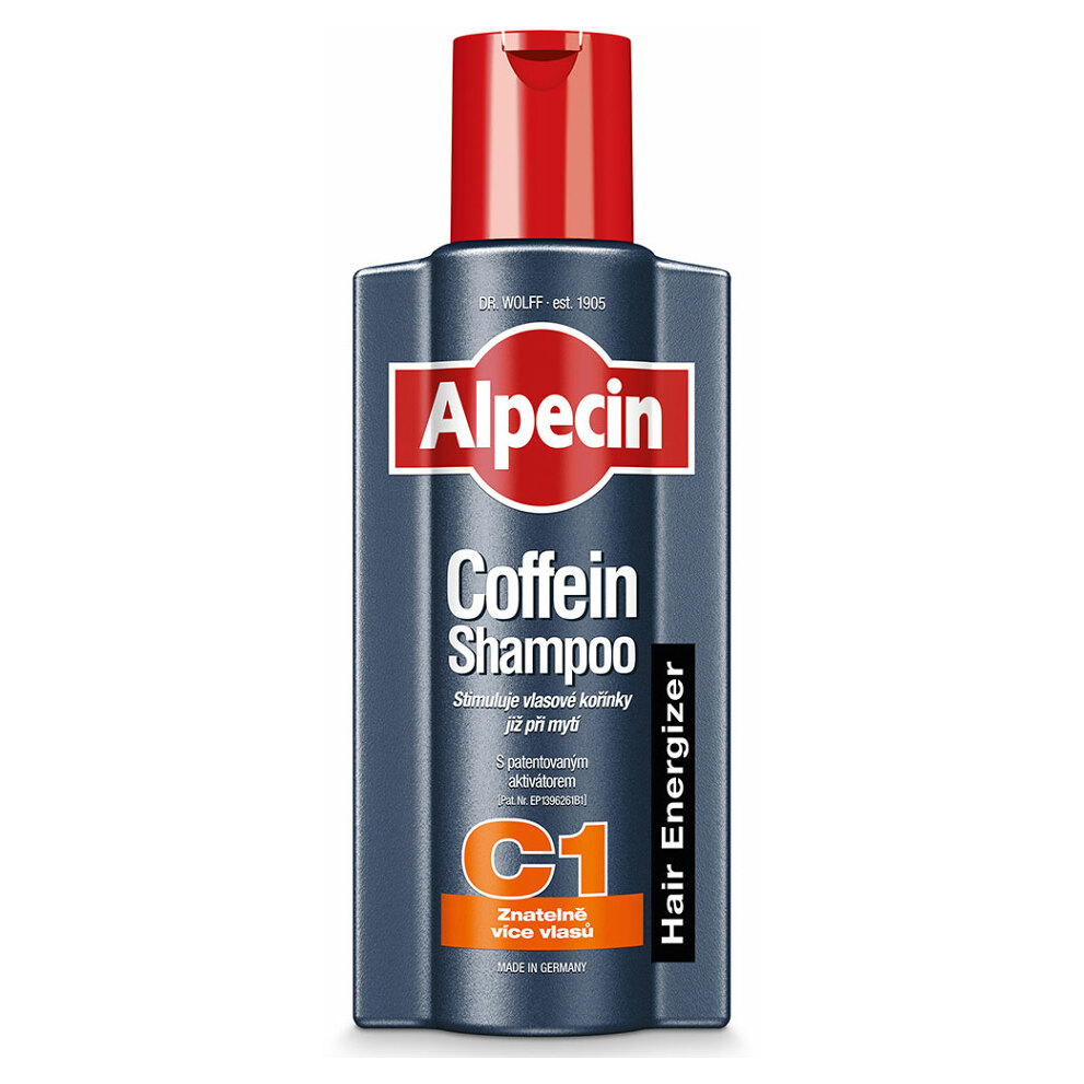 ALPECIN Energizer Kofeínový šampón C1 375 ml