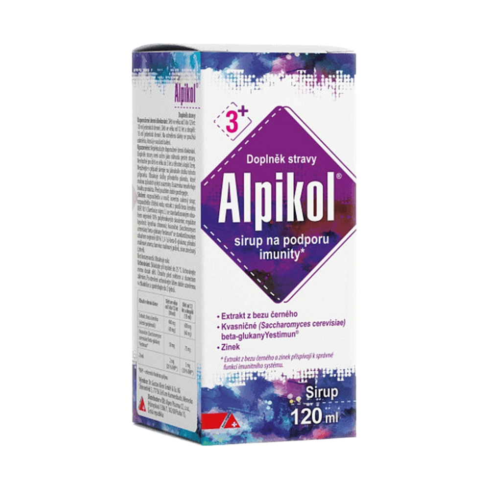 ALPIKOL sirup na podporu imunity 120 ml