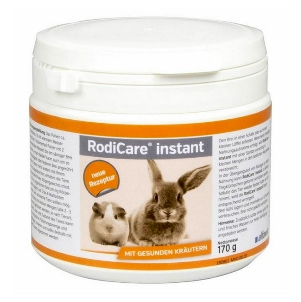 E-shop RODICARE Instant pre hlodavce, vtáky a plazy 170 g