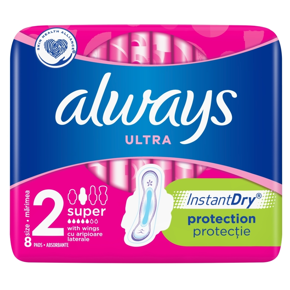 E-shop ALWAYS Ultra Super Plus 8 kusov