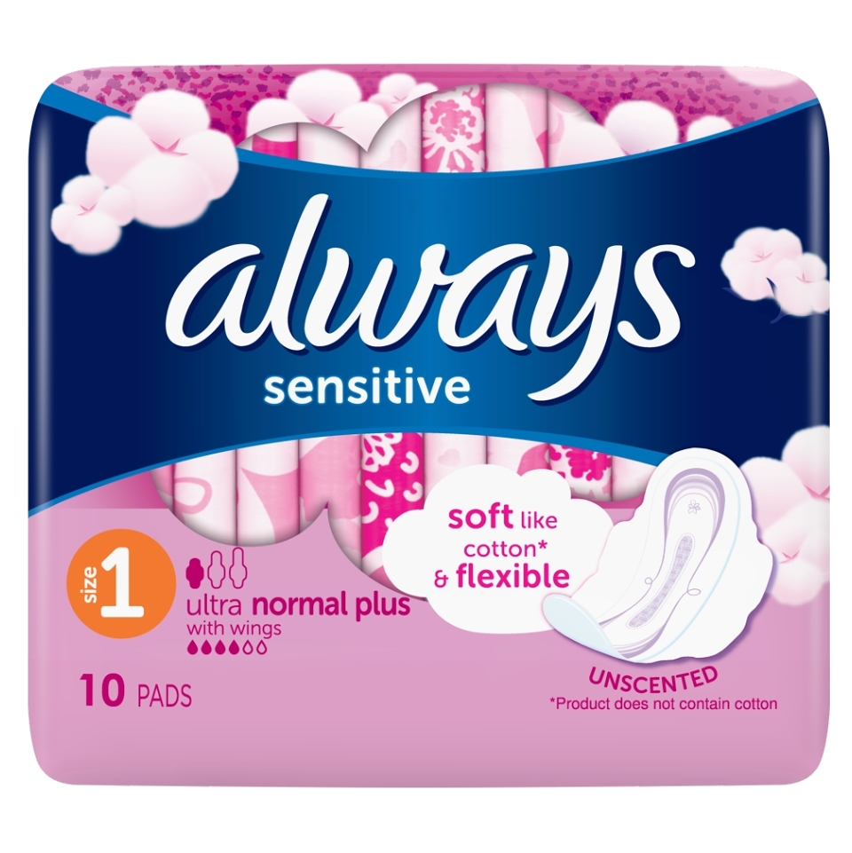 E-shop DHV Always Ultra Sensitiv Normal Plus 10 kusov