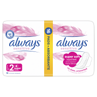 ALWAYS Ultra Sensitive Super veľ.2 Hygienické vložky 16 kusov