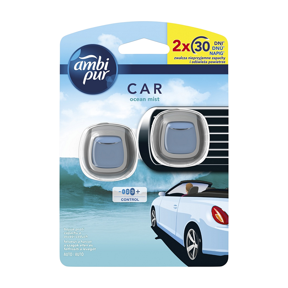 E-shop AMBI PUR Car Osviežovač vzduchu do auta Jaguar Ocean Mist 2 x 2 ml