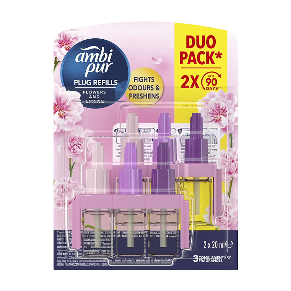 E-shop AMBI PUR 3 Volution Osviežovač vzduchu náplň Flowers 2 x 20 ml