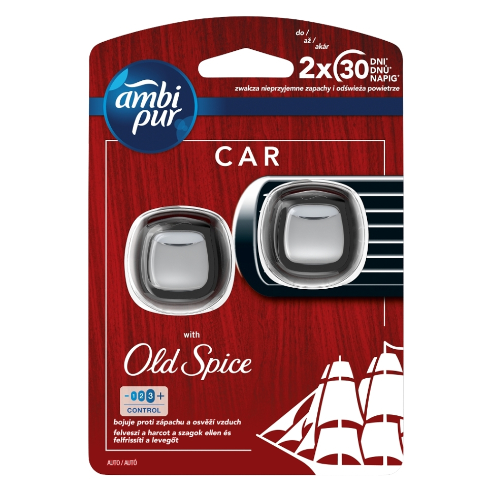 E-shop AMBI PUR Car Osviežovač vzduchu do auta Old Spice 2 x 2 ml